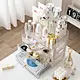 Bathroom makeup organizer